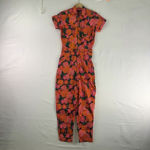 Mixed By Nasrin Pants - Mixed By Nasrin Floral Jumpsuit